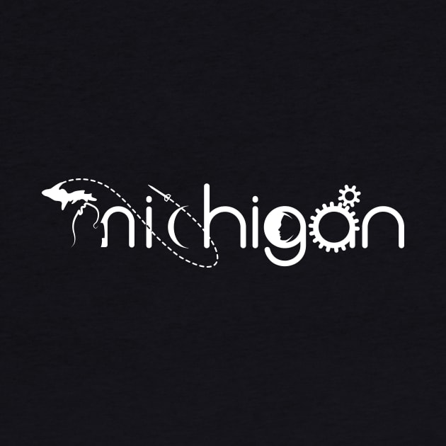 Space by State: Michigan by photon_illustration